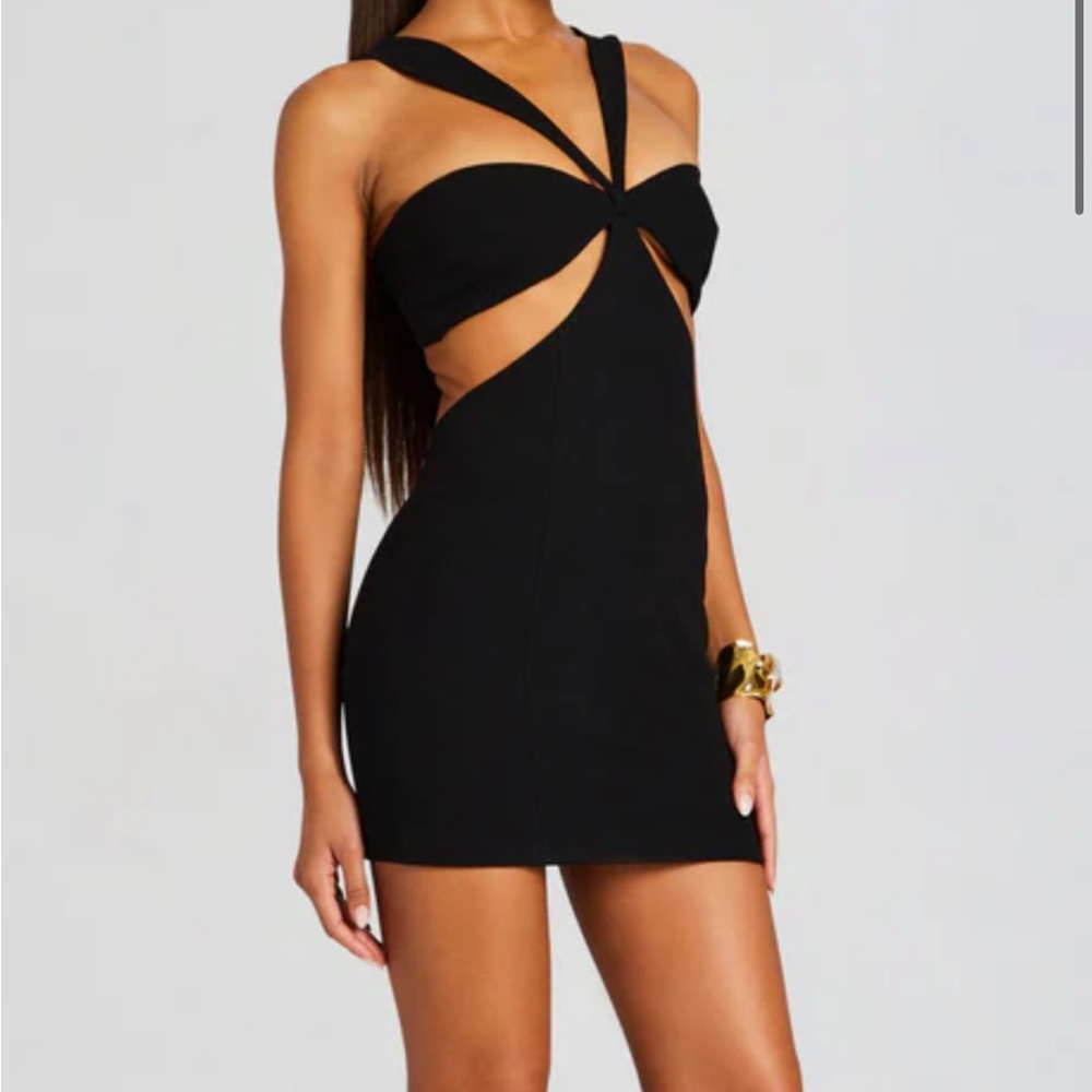 RETROFETE SCARLETT MINI CUTOUT DRESS